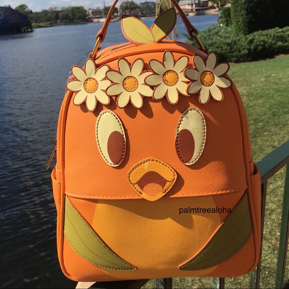 Disney Bags New Disney Orange Bird Loungefly Backpack Poshmark